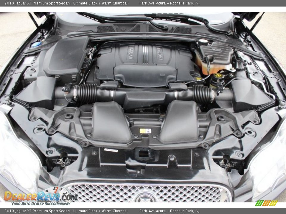 2010 Jaguar XF Premium Sport Sedan 5.0 Liter DOHC 32-Valve VVT V8 Engine Photo #29