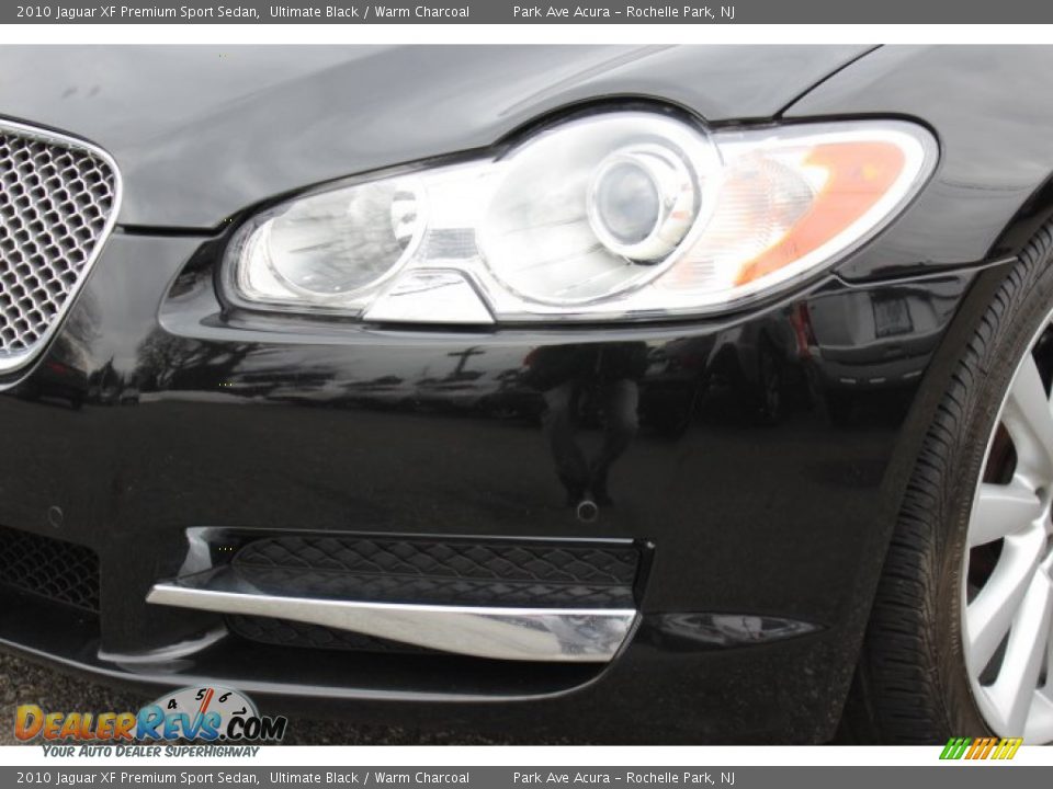 2010 Jaguar XF Premium Sport Sedan Ultimate Black / Warm Charcoal Photo #30