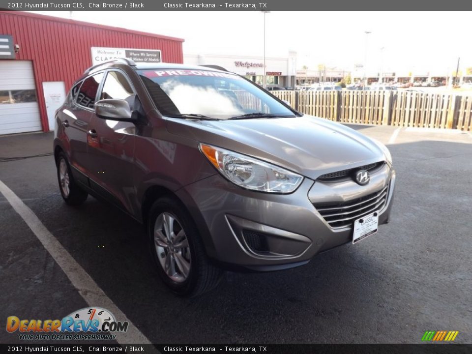 2012 Hyundai Tucson GLS Chai Bronze / Black Photo #1