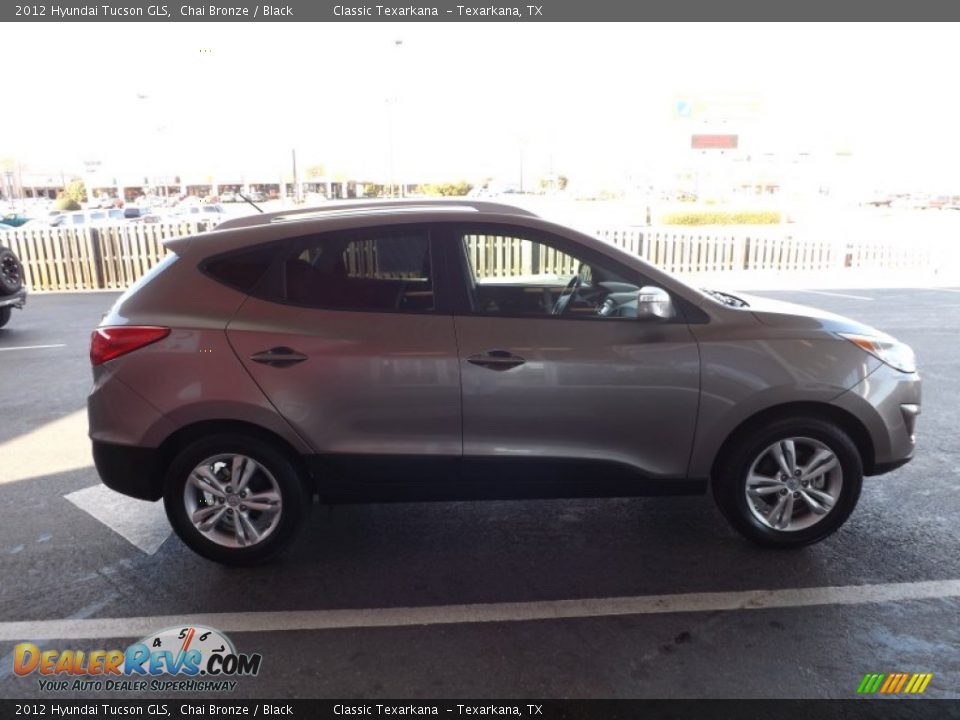 2012 Hyundai Tucson GLS Chai Bronze / Black Photo #5