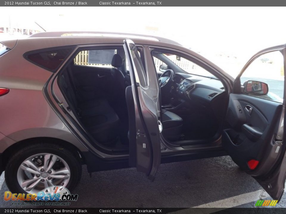 2012 Hyundai Tucson GLS Chai Bronze / Black Photo #9