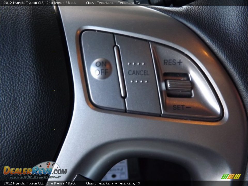 2012 Hyundai Tucson GLS Chai Bronze / Black Photo #18