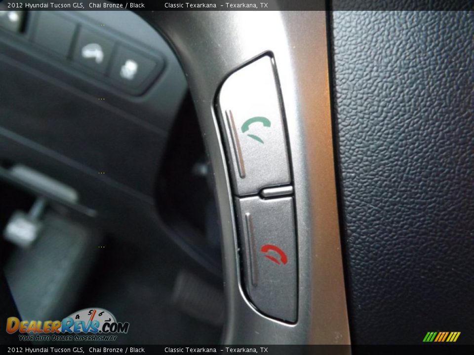 2012 Hyundai Tucson GLS Chai Bronze / Black Photo #20