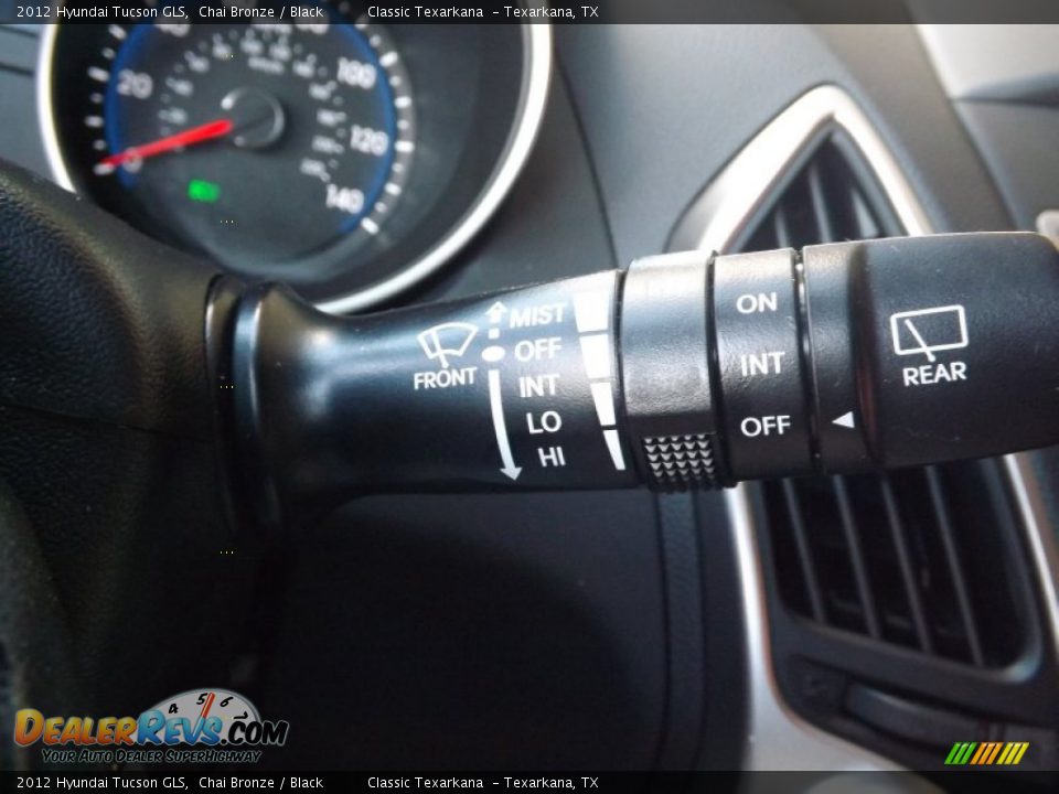 2012 Hyundai Tucson GLS Chai Bronze / Black Photo #22