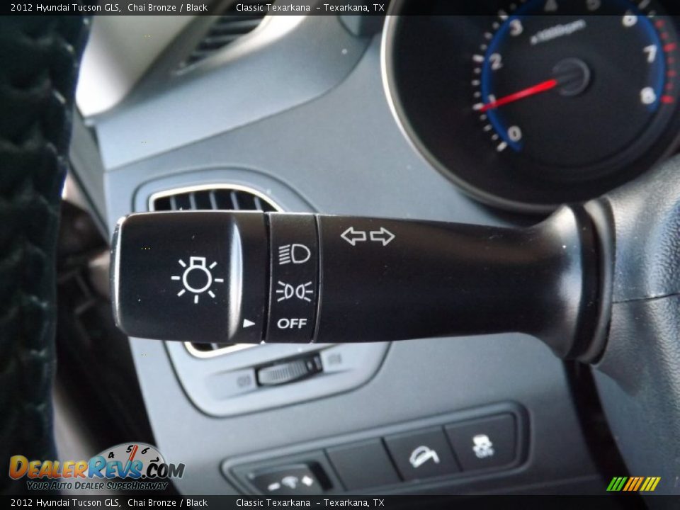 2012 Hyundai Tucson GLS Chai Bronze / Black Photo #23