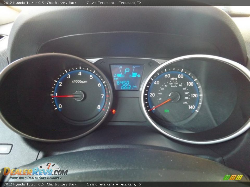 2012 Hyundai Tucson GLS Chai Bronze / Black Photo #25