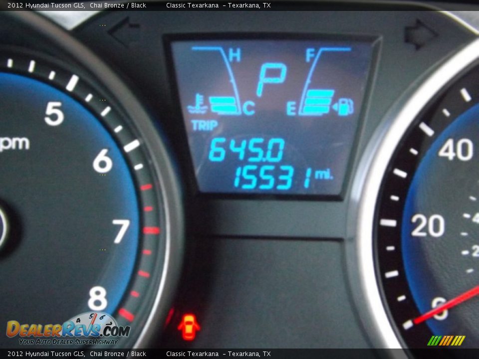 2012 Hyundai Tucson GLS Chai Bronze / Black Photo #26