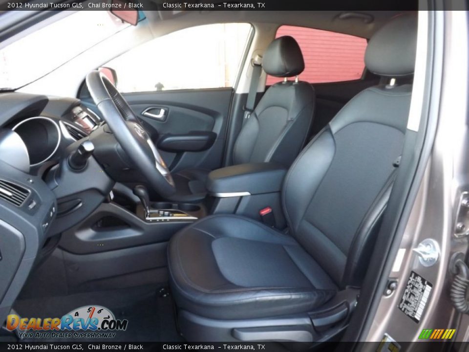 2012 Hyundai Tucson GLS Chai Bronze / Black Photo #29