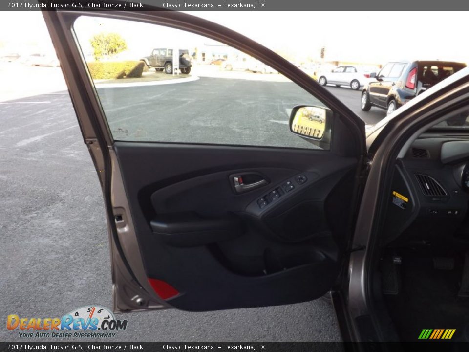 2012 Hyundai Tucson GLS Chai Bronze / Black Photo #31