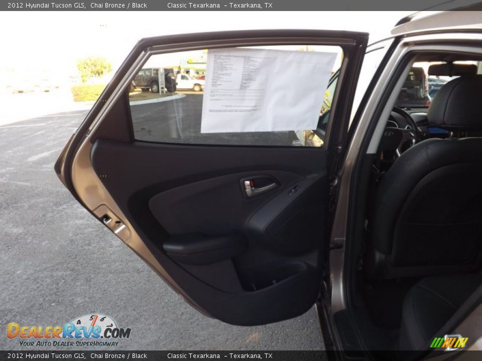 2012 Hyundai Tucson GLS Chai Bronze / Black Photo #34