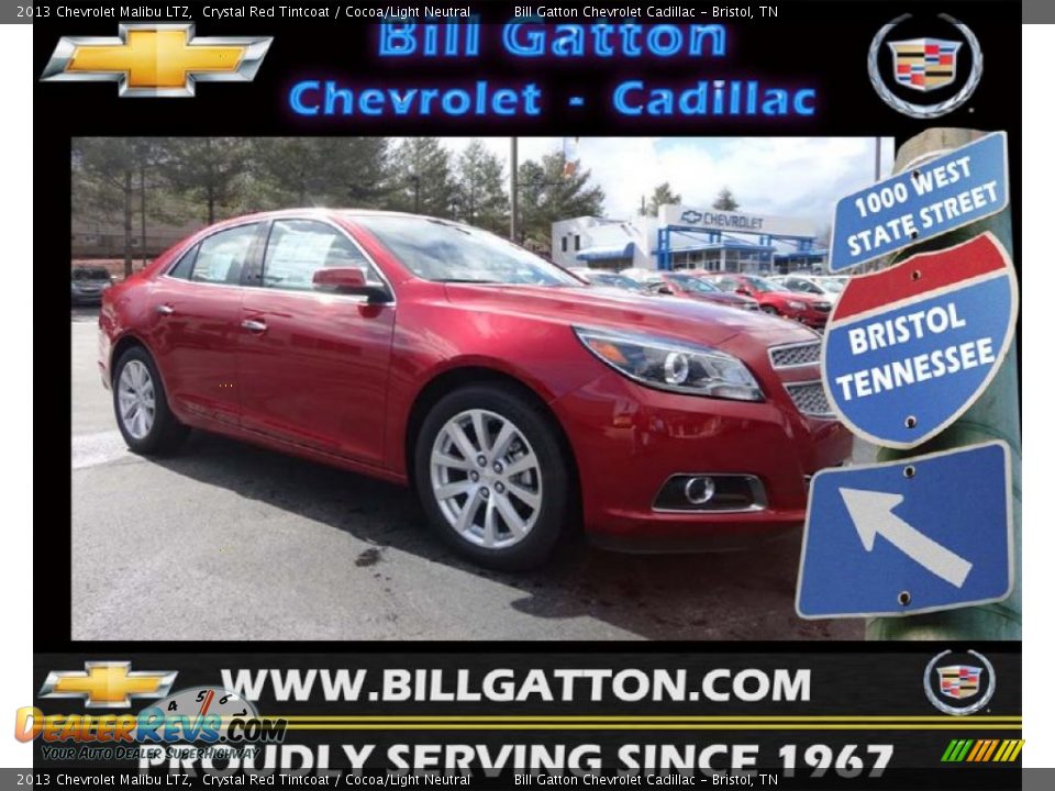 2013 Chevrolet Malibu LTZ Crystal Red Tintcoat / Cocoa/Light Neutral Photo #1