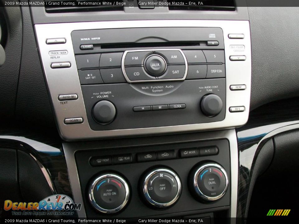 2009 Mazda MAZDA6 i Grand Touring Performance White / Beige Photo #14