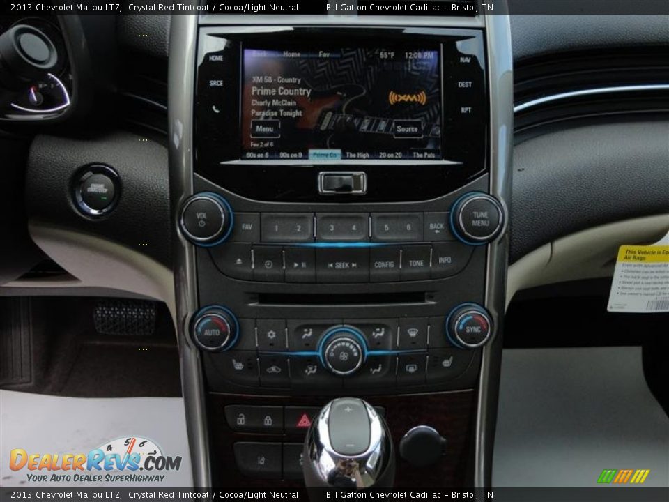 2013 Chevrolet Malibu LTZ Crystal Red Tintcoat / Cocoa/Light Neutral Photo #12