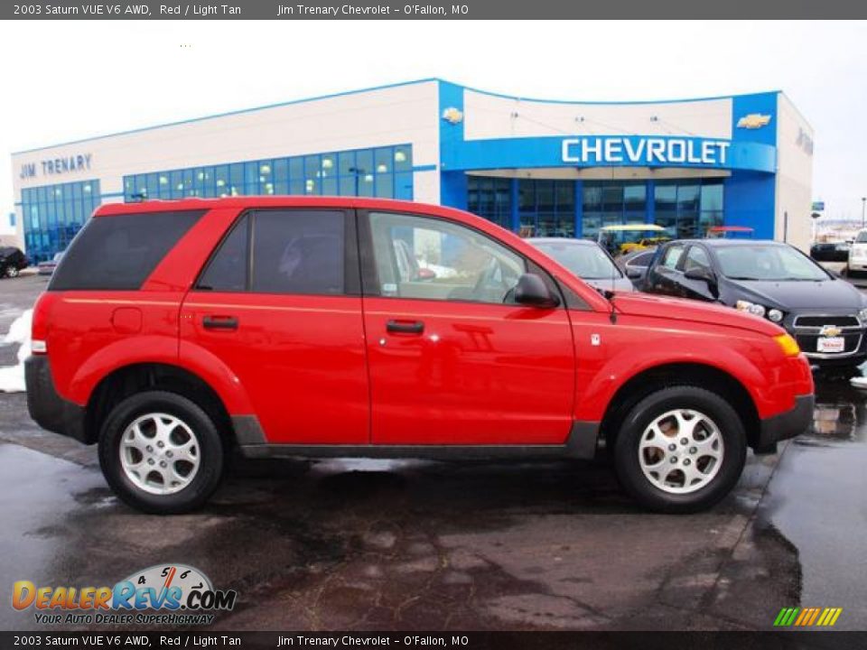 2003 Saturn VUE V6 AWD Red / Light Tan Photo #1