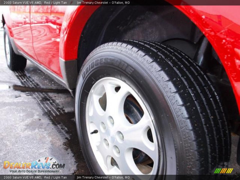 2003 Saturn VUE V6 AWD Red / Light Tan Photo #4