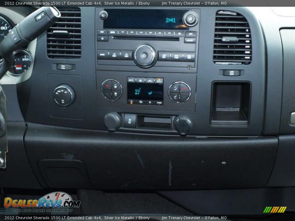 2012 Chevrolet Silverado 1500 LT Extended Cab 4x4 Silver Ice Metallic / Ebony Photo #11