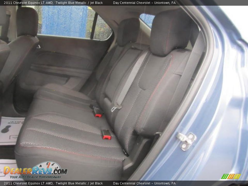 2011 Chevrolet Equinox LT AWD Twilight Blue Metallic / Jet Black Photo #14