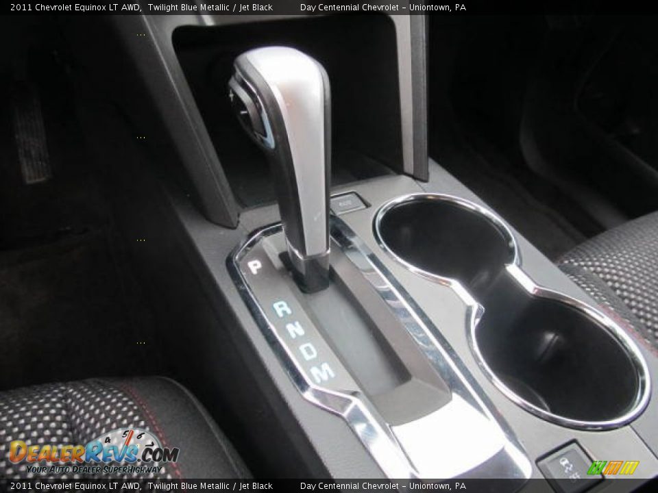 2011 Chevrolet Equinox LT AWD Twilight Blue Metallic / Jet Black Photo #17
