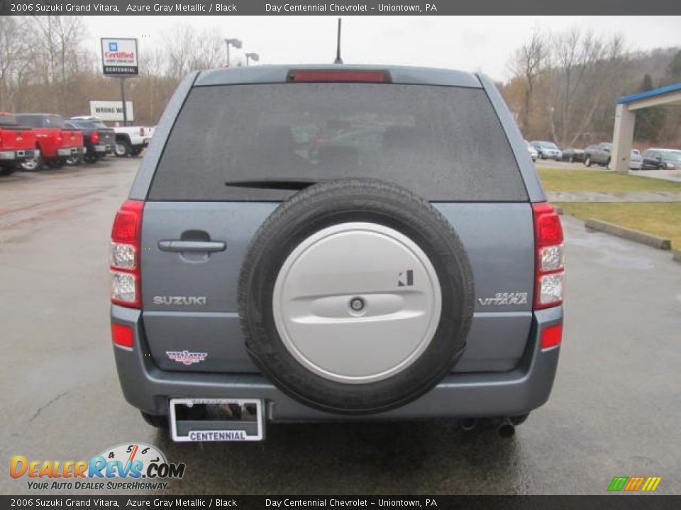 2006 Suzuki Grand Vitara Azure Gray Metallic / Black Photo #4