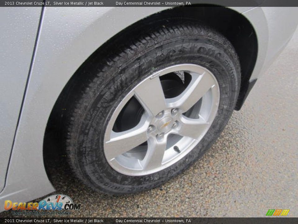 2013 Chevrolet Cruze LT Silver Ice Metallic / Jet Black Photo #3