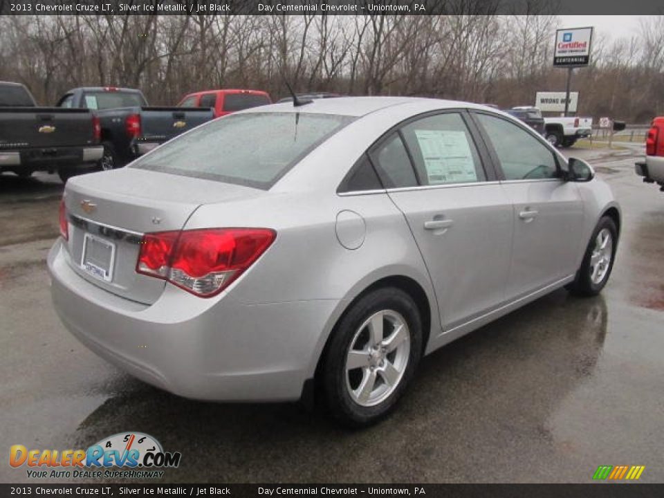 2013 Chevrolet Cruze LT Silver Ice Metallic / Jet Black Photo #6