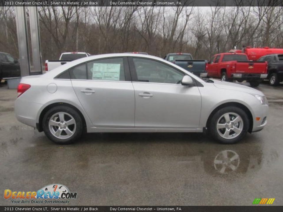 2013 Chevrolet Cruze LT Silver Ice Metallic / Jet Black Photo #8