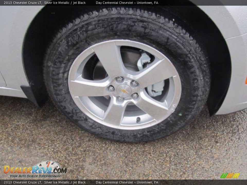 2013 Chevrolet Cruze LT Silver Ice Metallic / Jet Black Photo #9