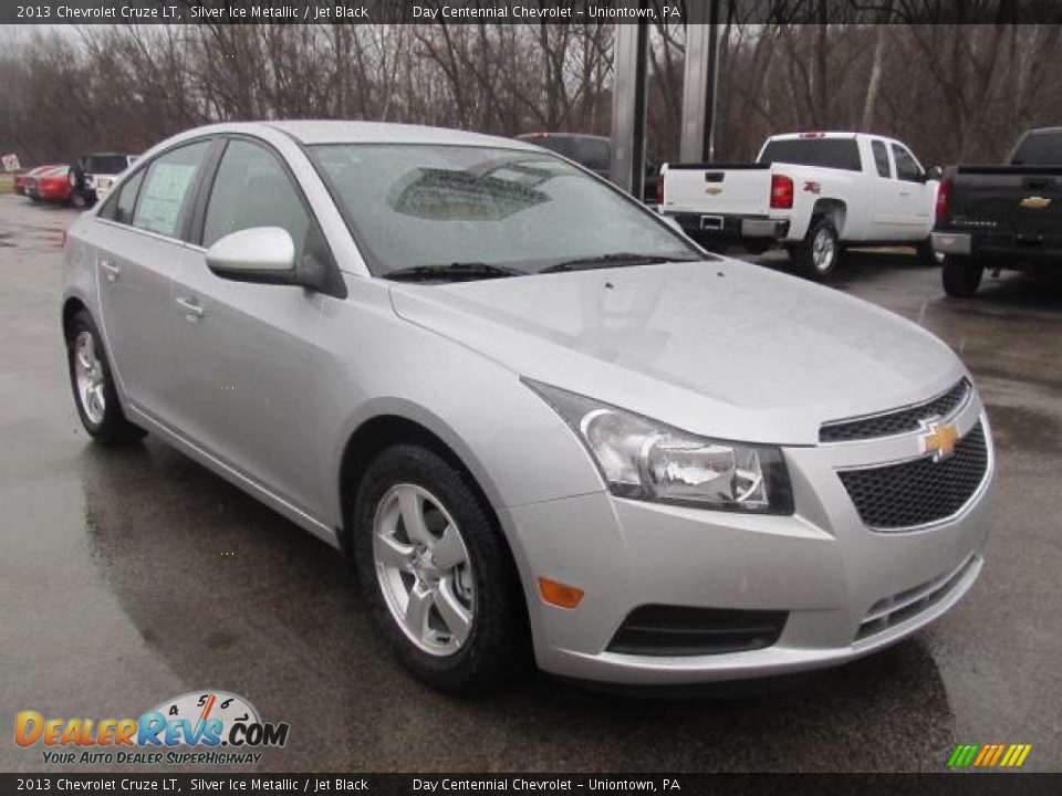 2013 Chevrolet Cruze LT Silver Ice Metallic / Jet Black Photo #10