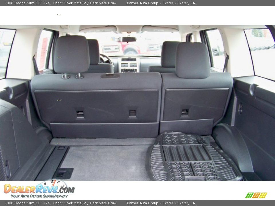 2008 Dodge Nitro SXT 4x4 Bright Silver Metallic / Dark Slate Gray Photo #17