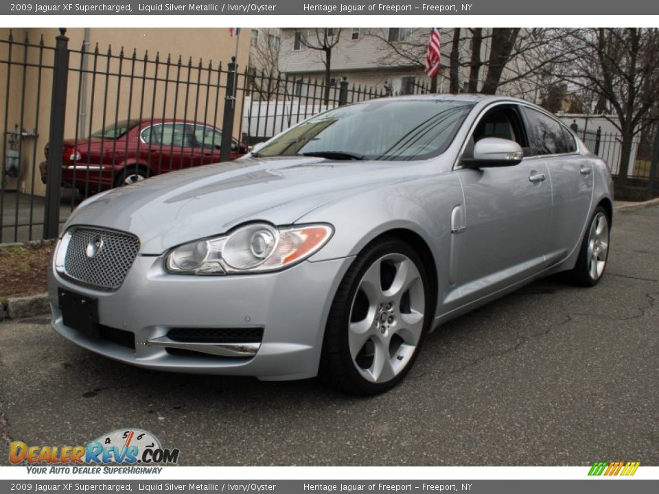 Front 3/4 View of 2009 Jaguar XF Supercharged Photo #1