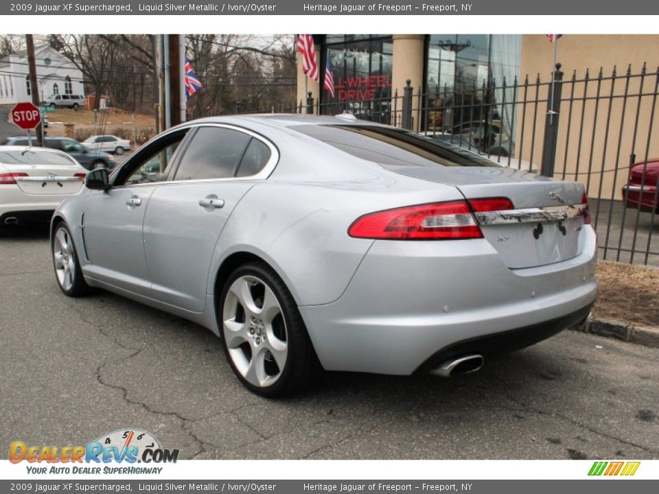 Liquid Silver Metallic 2009 Jaguar XF Supercharged Photo #4