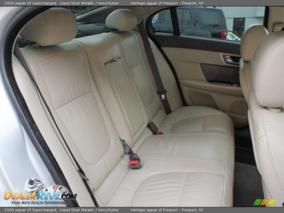 Rear Seat of 2009 Jaguar XF Supercharged Photo #13