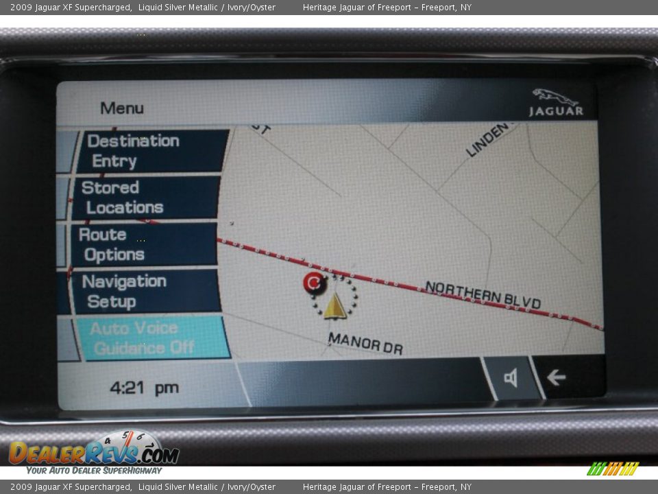 Navigation of 2009 Jaguar XF Supercharged Photo #24