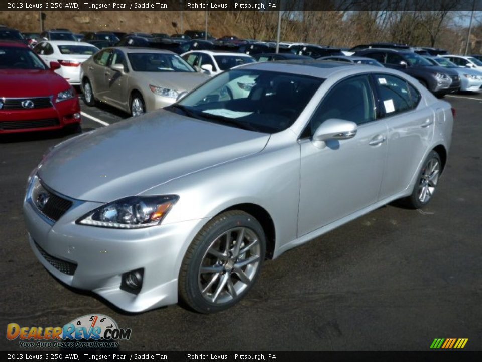 Front 3/4 View of 2013 Lexus IS 250 AWD Photo #8