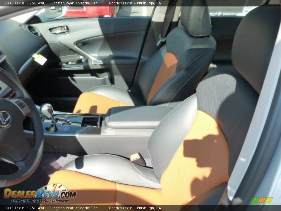 Front Seat of 2013 Lexus IS 250 AWD Photo #10