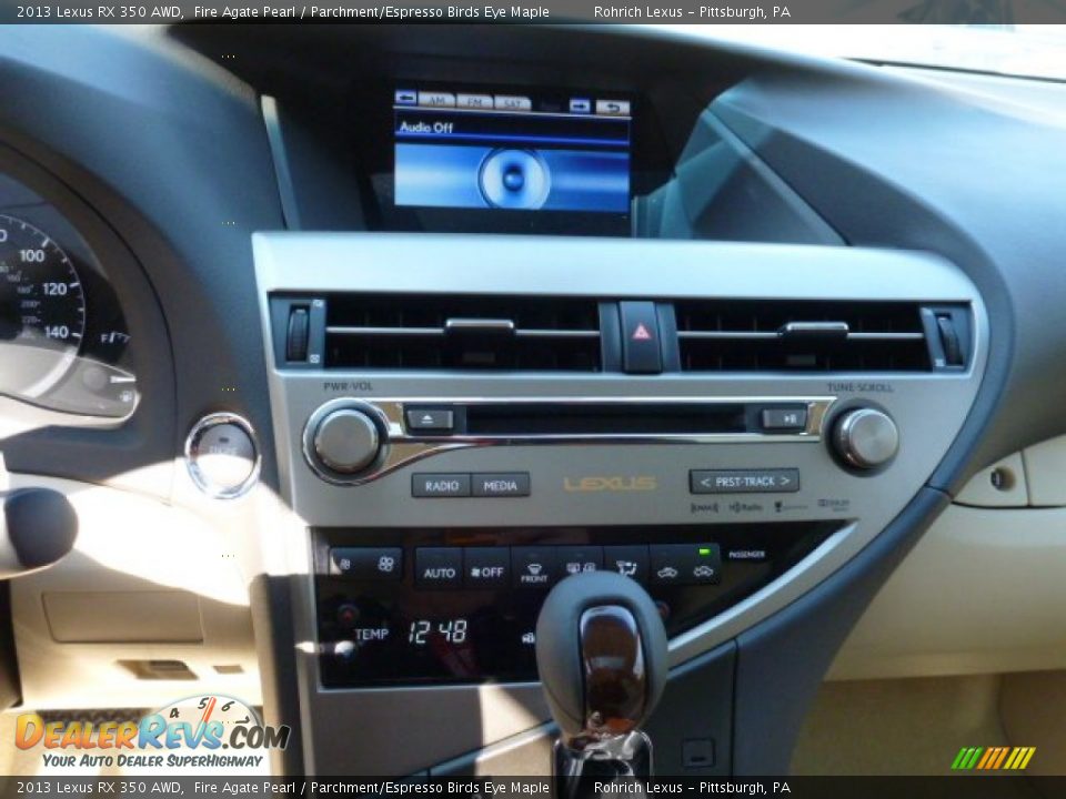 2013 Lexus RX 350 AWD Fire Agate Pearl / Parchment/Espresso Birds Eye Maple Photo #18