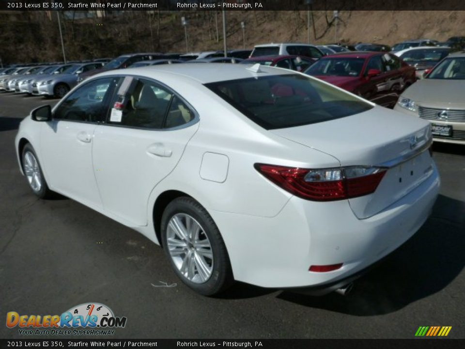 2013 Lexus ES 350 Starfire White Pearl / Parchment Photo #2
