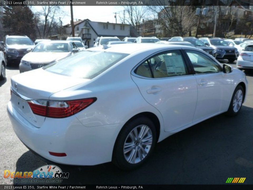 2013 Lexus ES 350 Starfire White Pearl / Parchment Photo #4