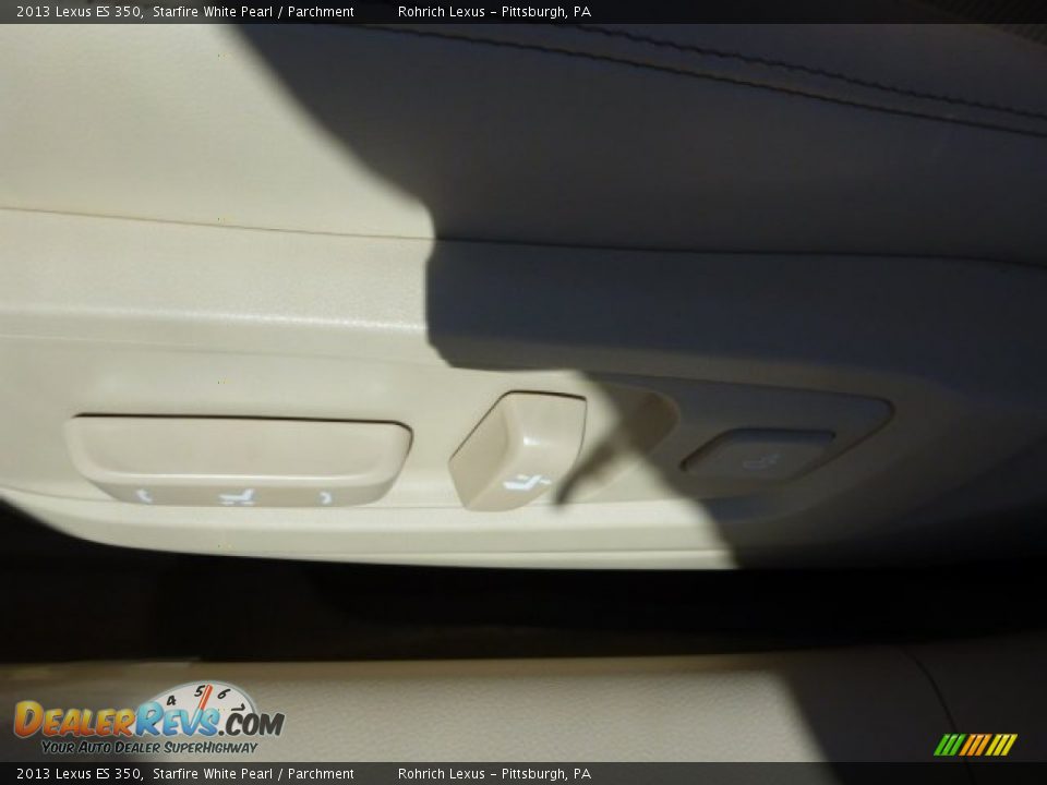 2013 Lexus ES 350 Starfire White Pearl / Parchment Photo #16