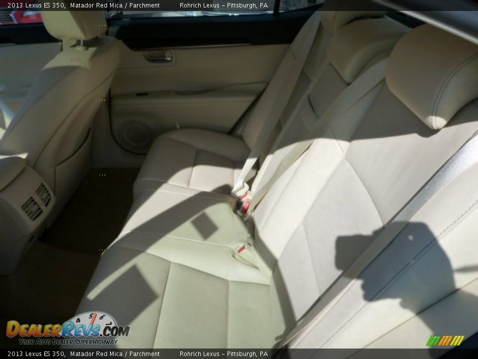 2013 Lexus ES 350 Matador Red Mica / Parchment Photo #11