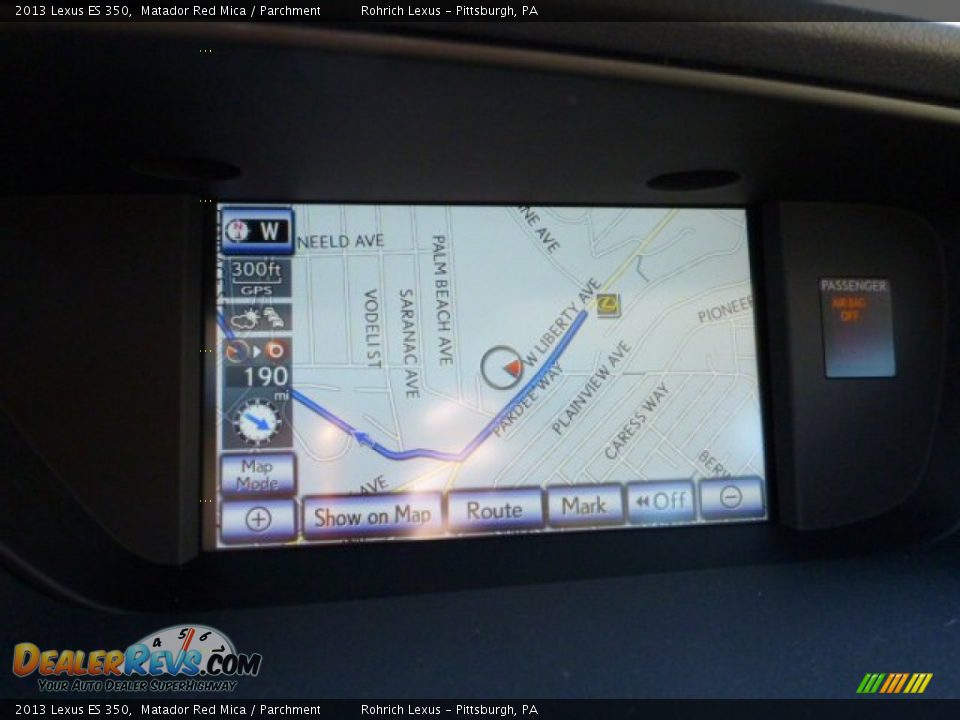 2013 Lexus ES 350 Matador Red Mica / Parchment Photo #16