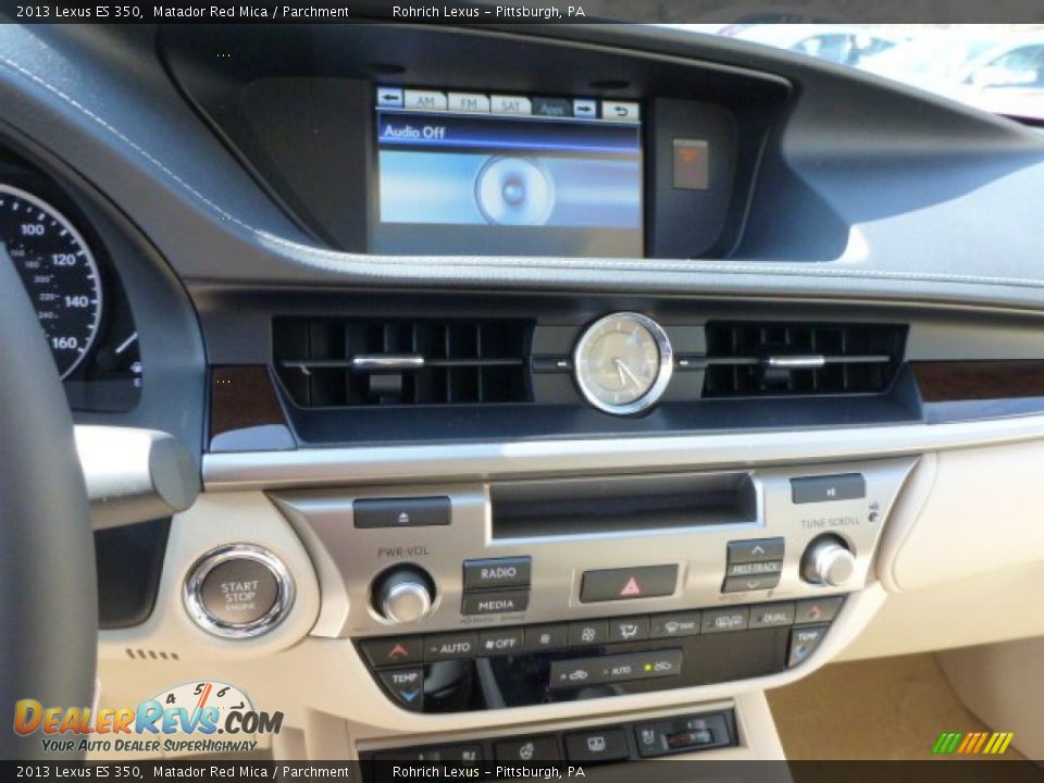 2013 Lexus ES 350 Matador Red Mica / Parchment Photo #18