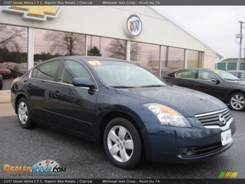 2007 Nissan Altima 2.5 S Majestic Blue Metallic / Charcoal Photo #1