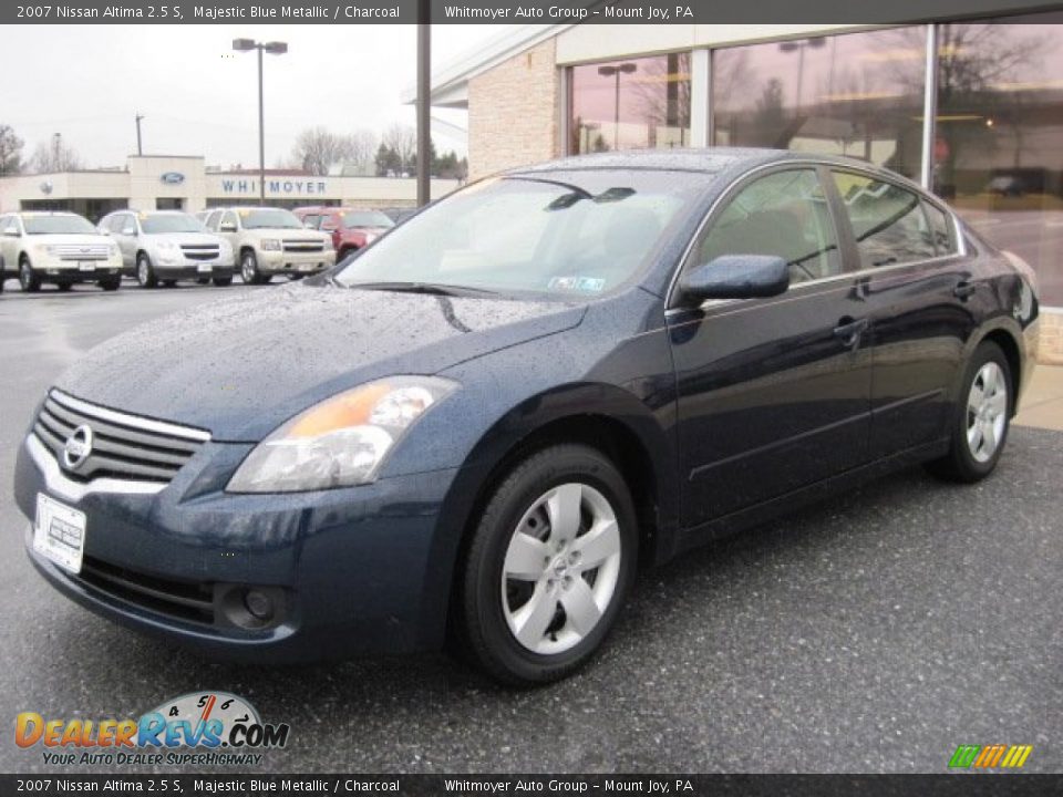2007 Nissan Altima 2.5 S Majestic Blue Metallic / Charcoal Photo #3