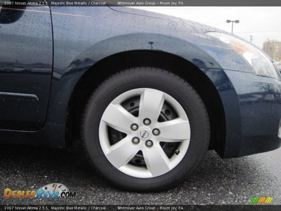 2007 Nissan Altima 2.5 S Majestic Blue Metallic / Charcoal Photo #4