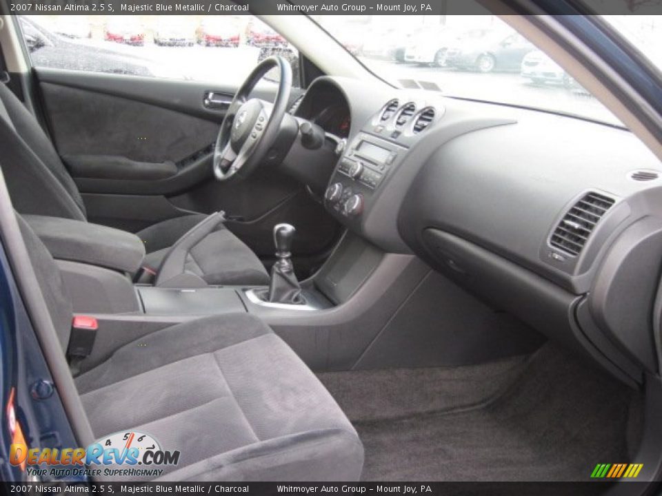 2007 Nissan Altima 2.5 S Majestic Blue Metallic / Charcoal Photo #5