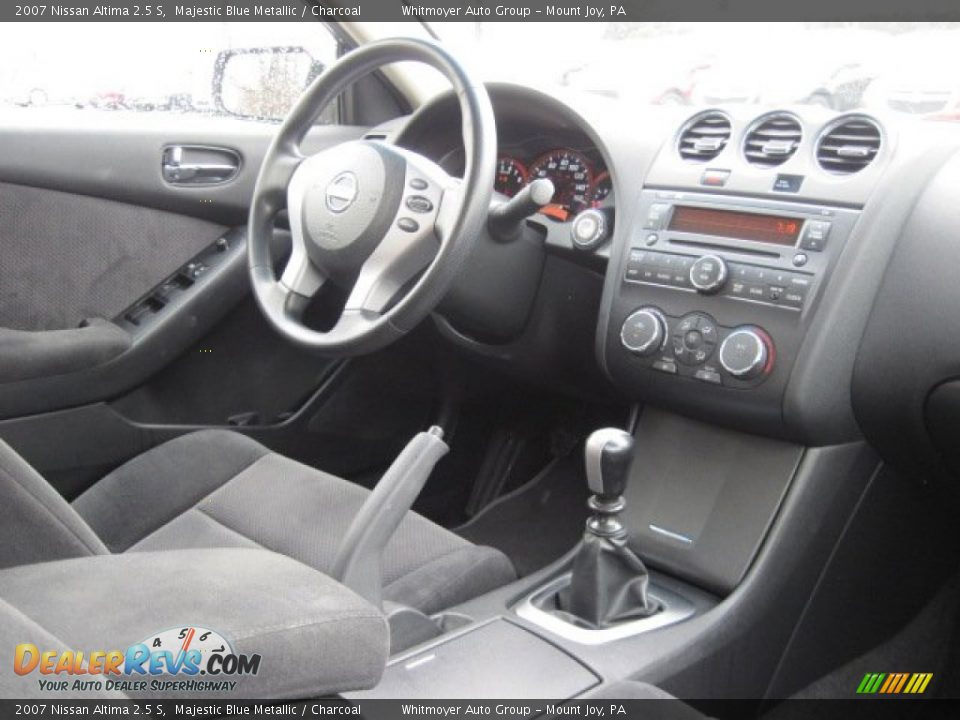2007 Nissan Altima 2.5 S Majestic Blue Metallic / Charcoal Photo #7
