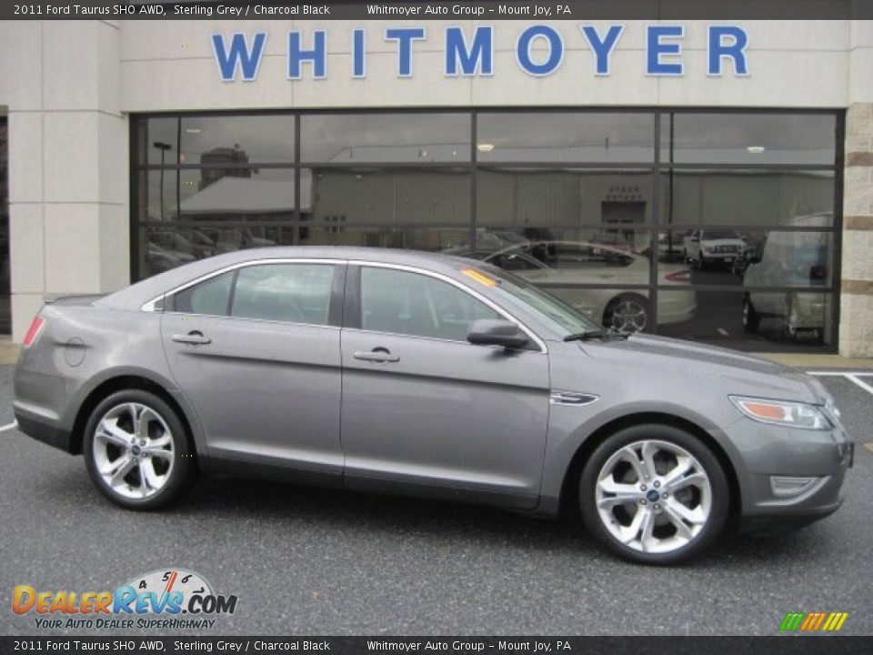 2011 Ford Taurus SHO AWD Sterling Grey / Charcoal Black Photo #1