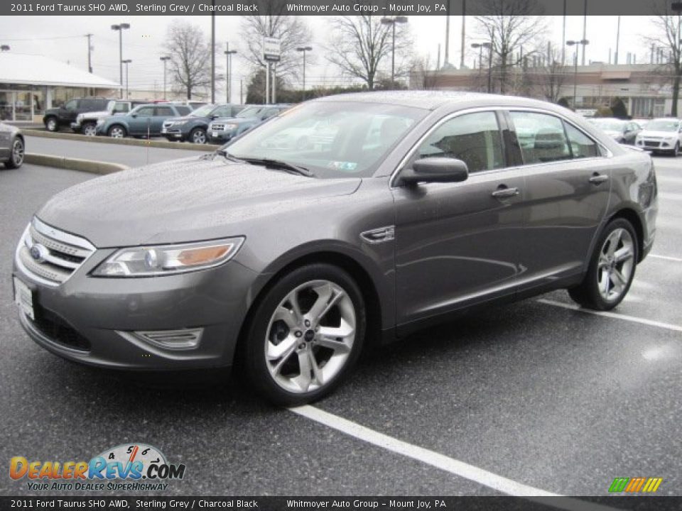 2011 Ford Taurus SHO AWD Sterling Grey / Charcoal Black Photo #3