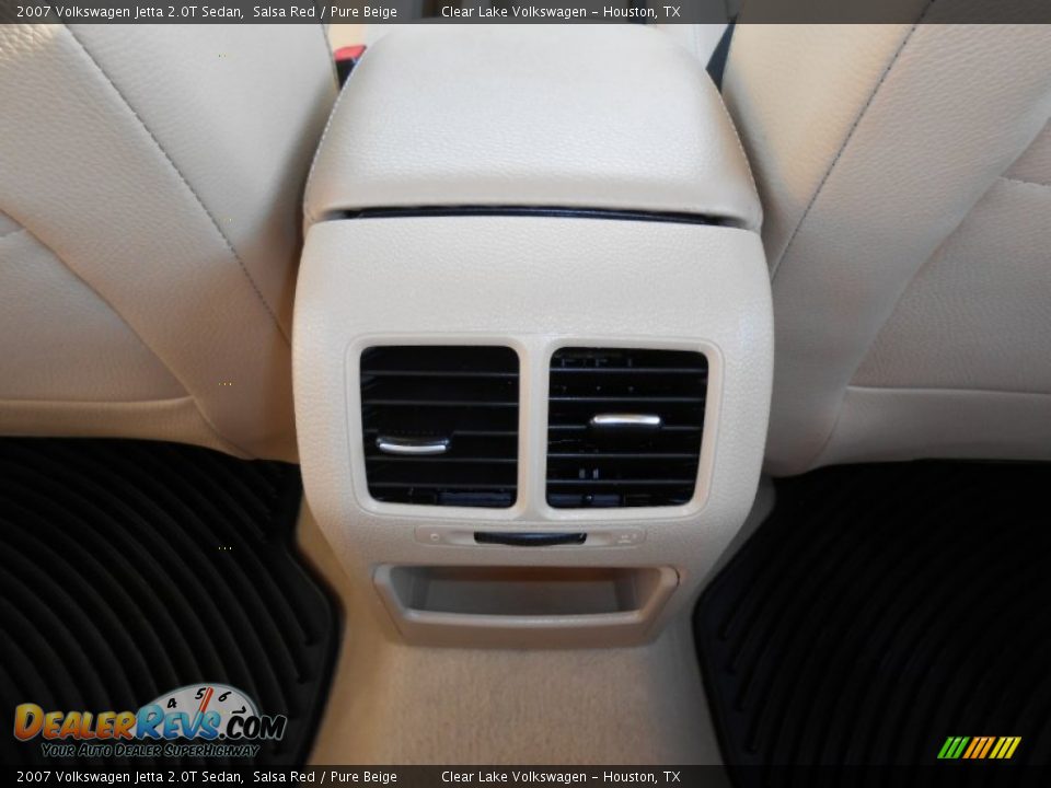 2007 Volkswagen Jetta 2.0T Sedan Salsa Red / Pure Beige Photo #26
